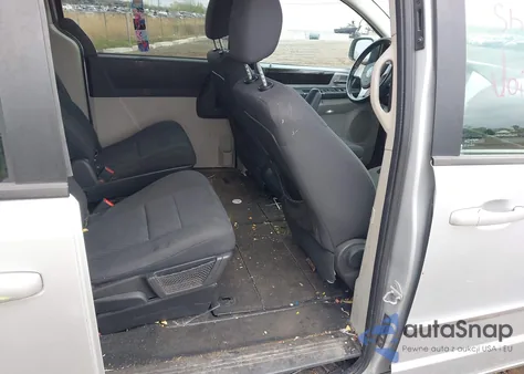 2010 Dodge Grand Caravan Sxt из США, поврежденный, VIN 2D4RN5D13AR251193